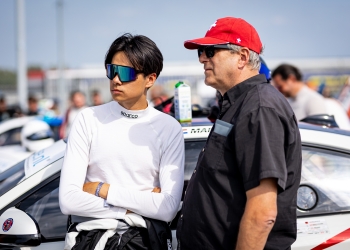 Marlon Birdsall Races at Jack’s Racing Day Sporting Wittenborg Logo 